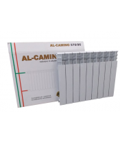 Алюминиевые радиаторы Al-Camino 500/96 - фото №1